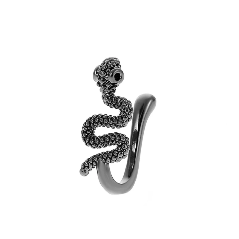 Gothic Snake-shaped Nose Clip Non-perforated Nose European American Jewelry Dropsale