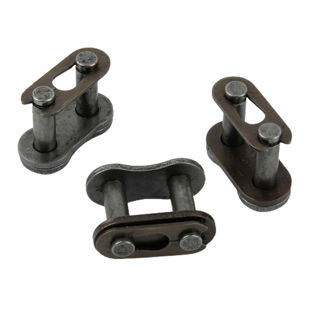 3PCS Metal 415H Chain Master Connecting Link for ATV Motocross Scooter Designed for 415H Pitch Chain Compatibility
