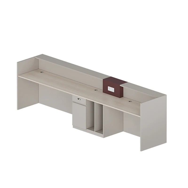 @#Custom Modern Luxury High Quality Wood Office Reception Desk Furniture for Hotels Hospitals and Office Buildings