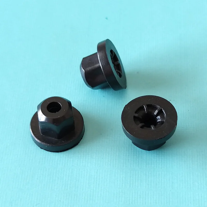 10/20Pcs Car Body Nut Flange Fixing Clips Plastic Rivets For Mercedes Benz 0039900251 For BMW 16131176747 Auto Fastener