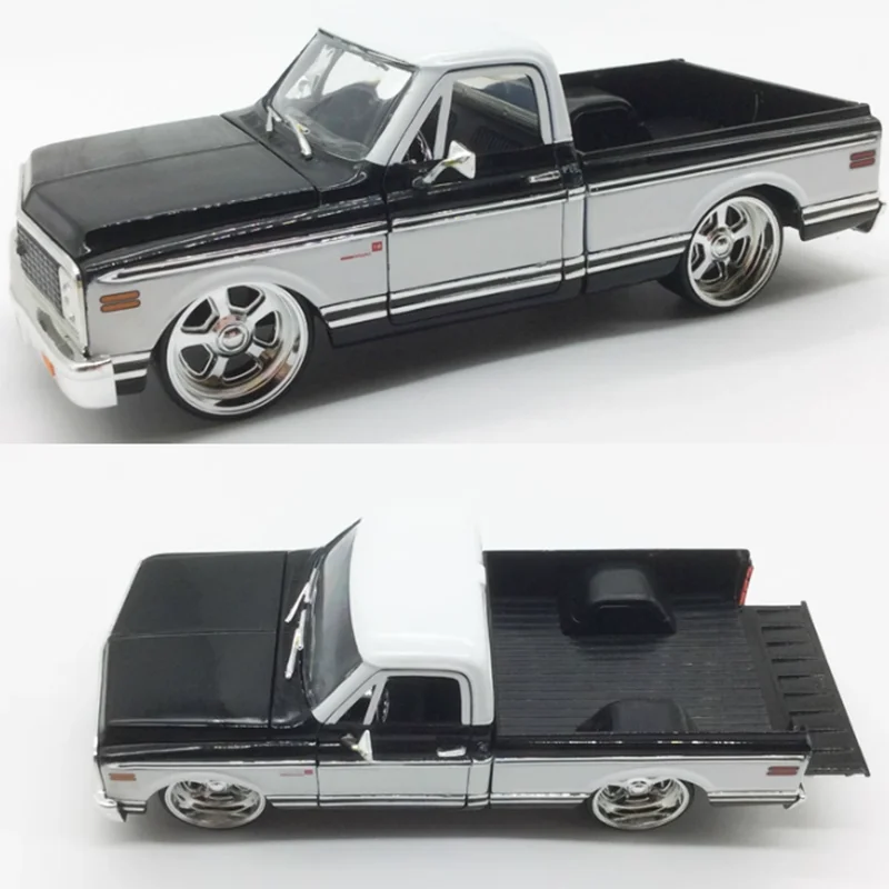 Jada 1:24 schaal 1972 pick-up legering simulatie automodel statische collectie versierd vakantiegeschenken speelgoed souvenir cadeau