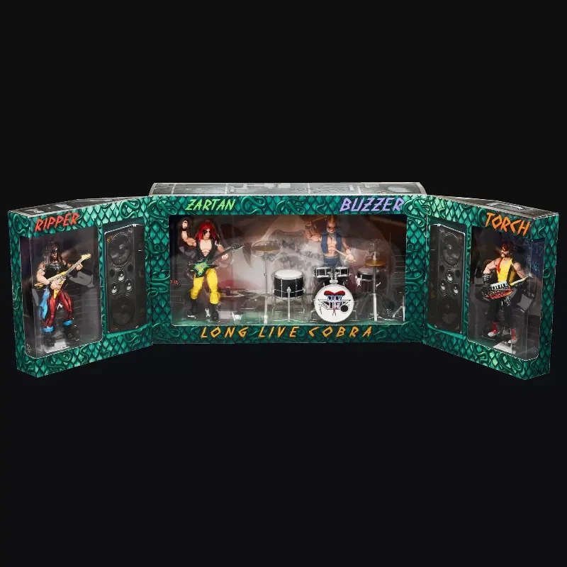 Nieuwe originele Hasbro G.I. Joe geclassificeerde serie # 163, Dreadnoks Cold Slither: Band of Vipers Tour herdenkingsactiefiguur