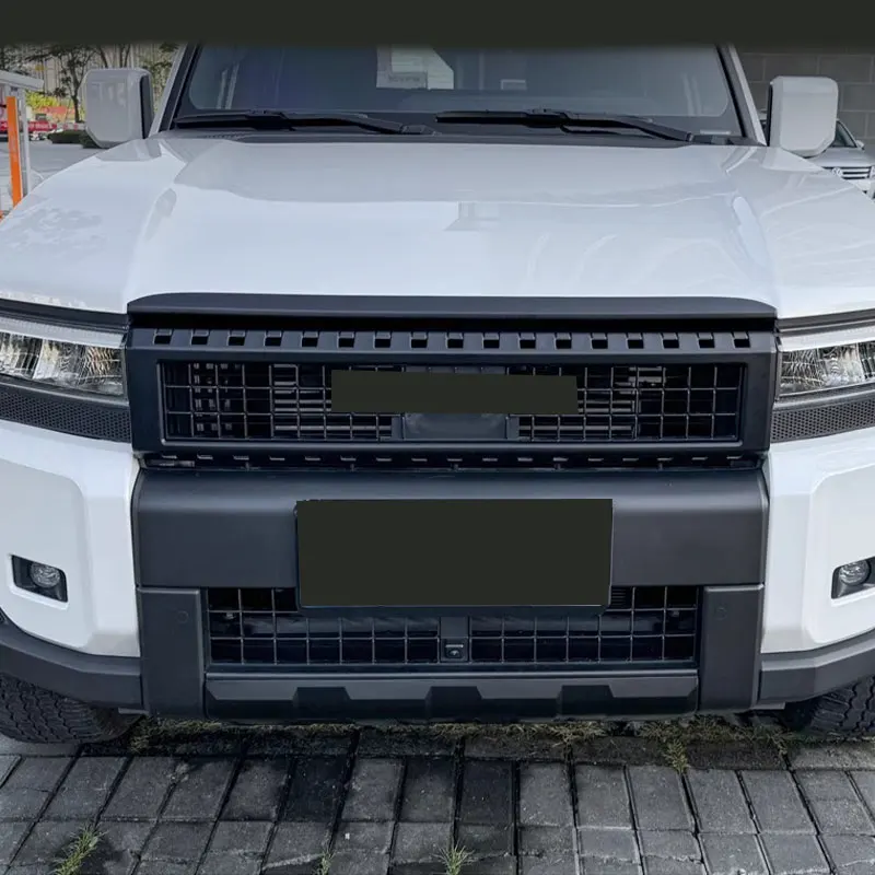 

Для Toyota Land Cruiser 250 LC Prado 250 2024 2025 ABS черная решетка внешняя модификация аксессуары