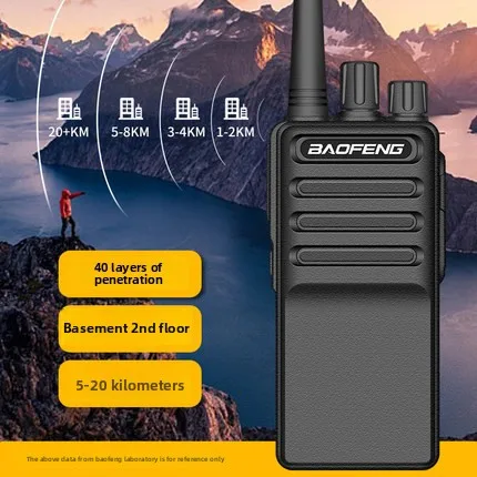 Baofeng BF-C5 جهاز اتصال لاسلكي عالي الطاقة معدات الاتصالات الخارجية محطة Baofeng المدنية المحمولة