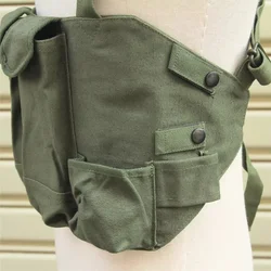 Charge Bag World War II Double Bin Chest Hanging Tactical Vest Replica of The World War II Bullet Bag Suit