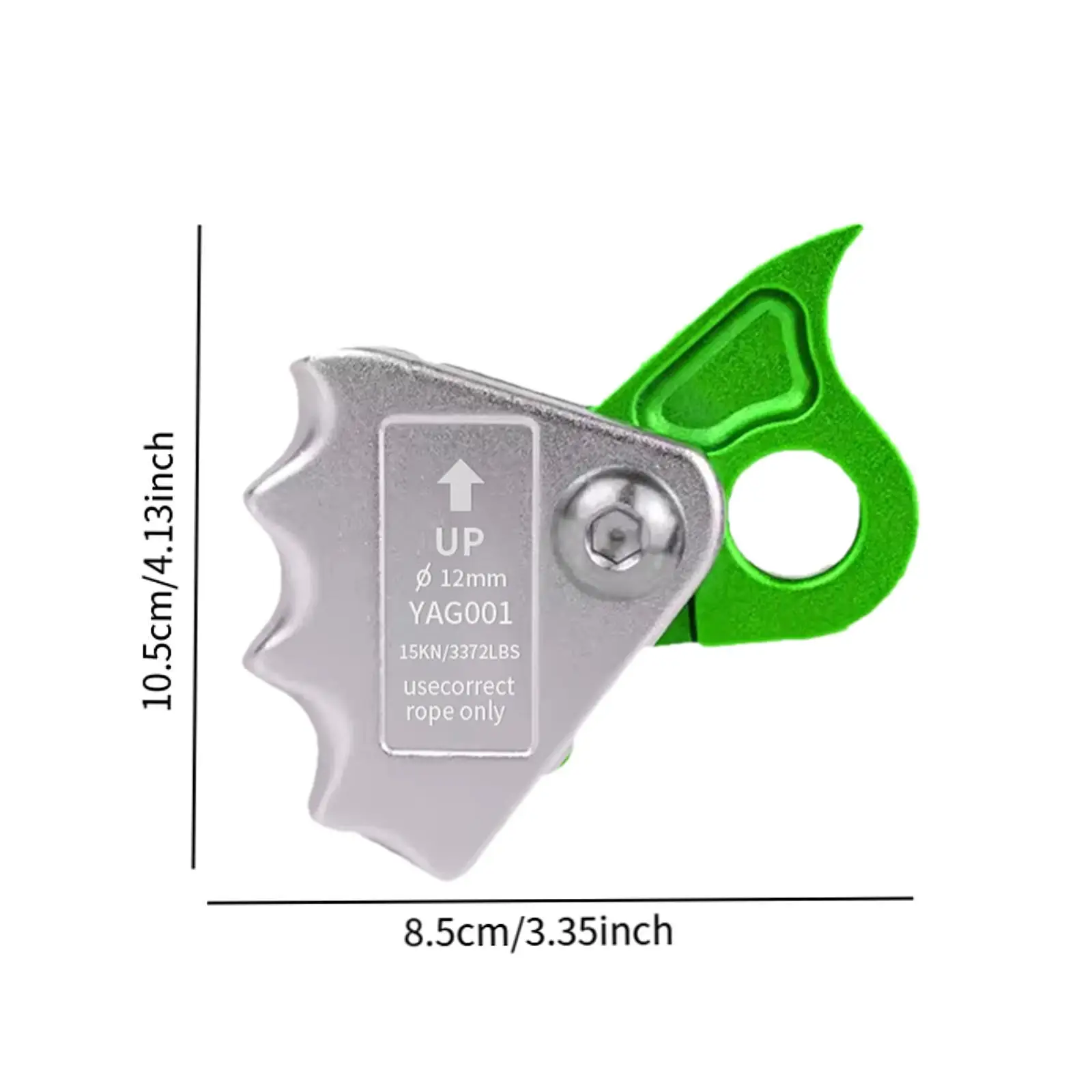 Dispositivo de colagem de queda de corda de garra de corda ajustador de garra de cordão de alta resistência
