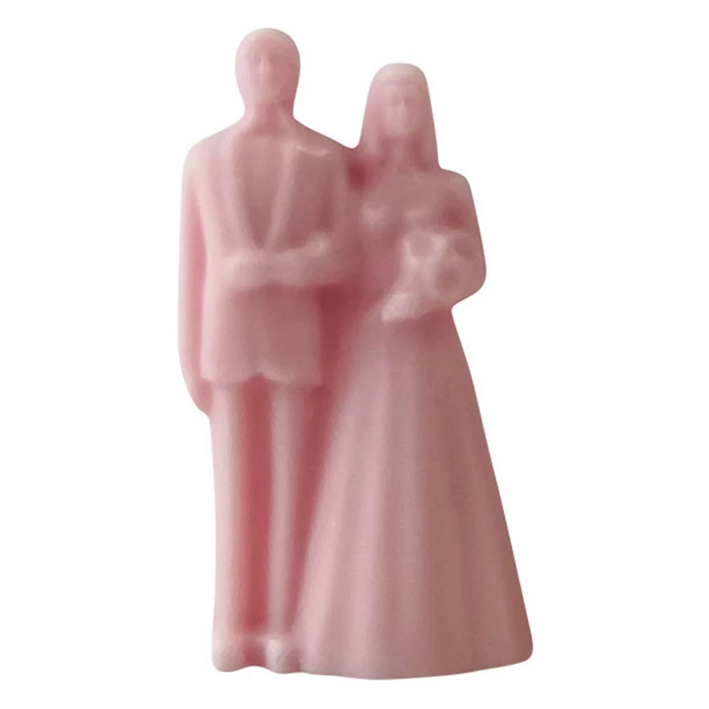 

Couple Double Aromatherapy Candle Silicone Mold Wedding Companion Silicone Mold Scented Making Tools 3D DIY Handmade Fragrance