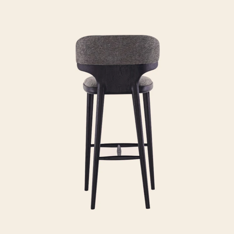 كراسي بار الحلاق الأسود التصميم الحديث الحد الأدنى الفاخرة مقاعد للبار مكاتب الاستقبال مريحة تابوريتي ألتو الأثاث الفريد