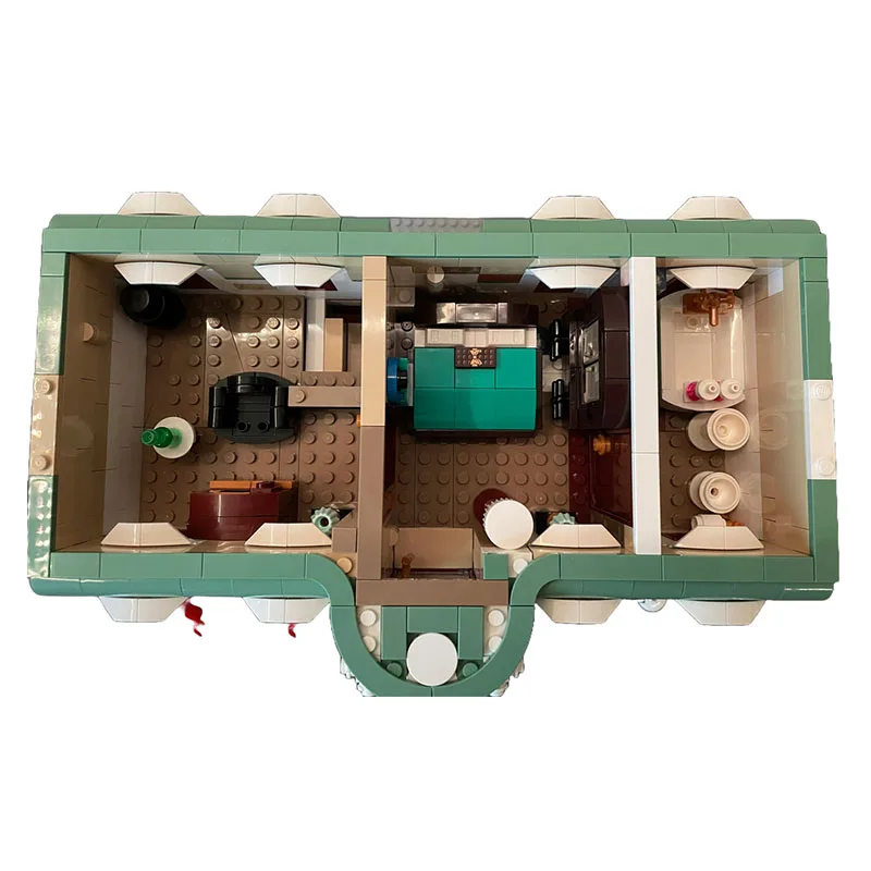 2877PCS MOC City Boutique Art Hotelss Luxurious Modulars Architecture DIY Creative Building Blocks Kids Elegant Decor Gift