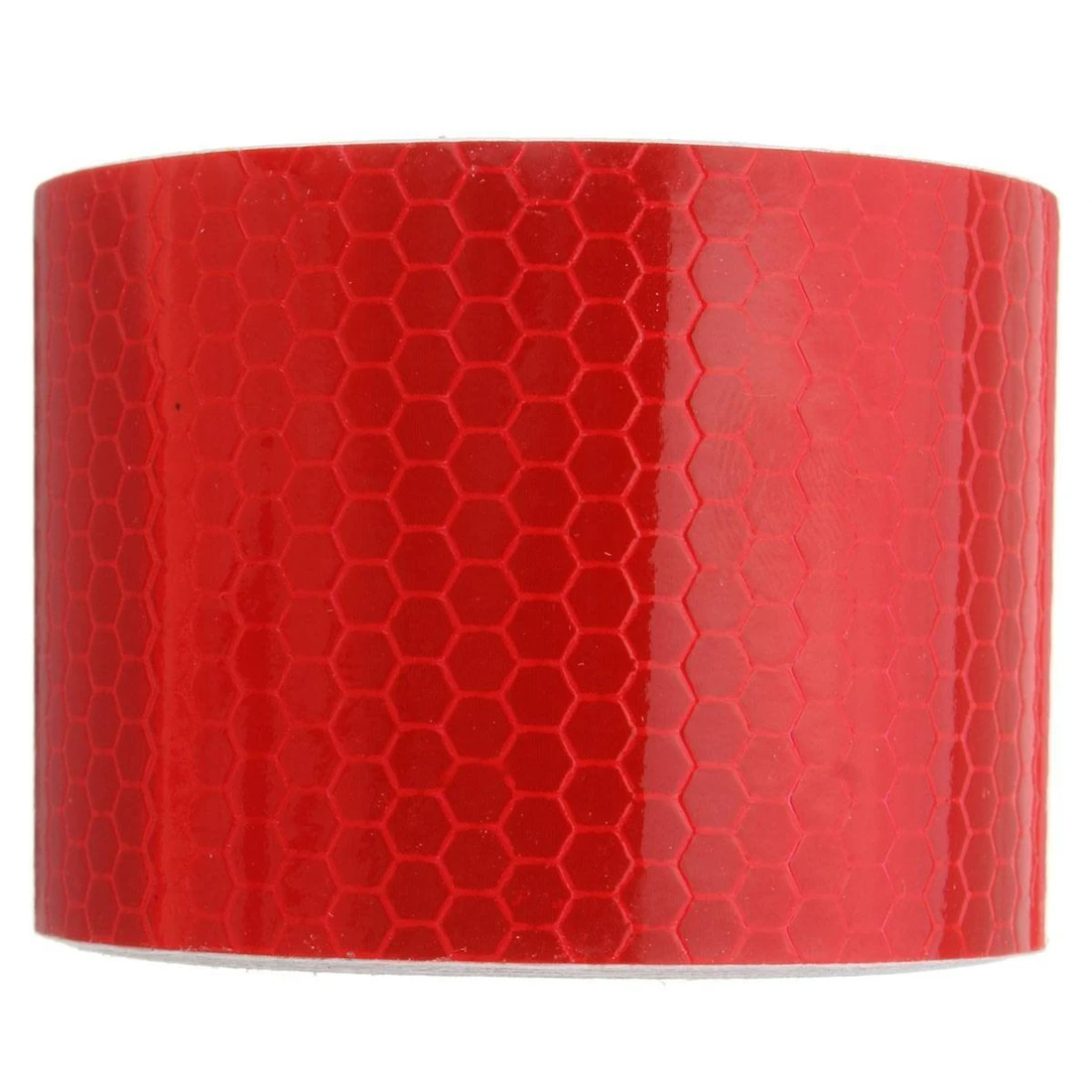 5cm x 3m Klebeband Warnband Reflektor band Sicherheits band, rot