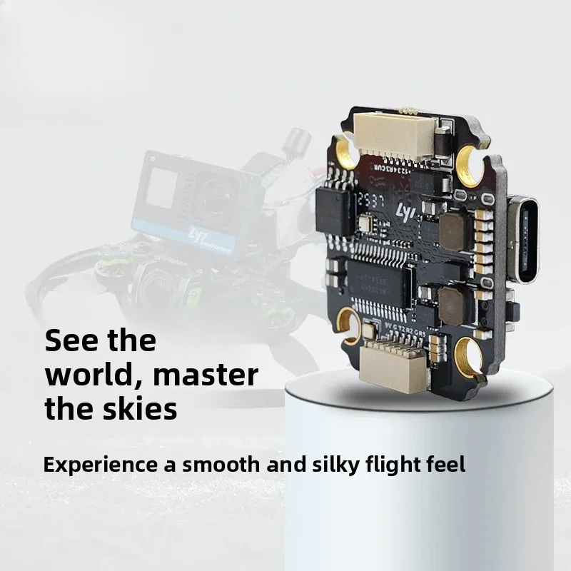 

H743 Mini Flight Controller & 60A ESC — 32-bit 20x20 Stack for FPV Racing Drones