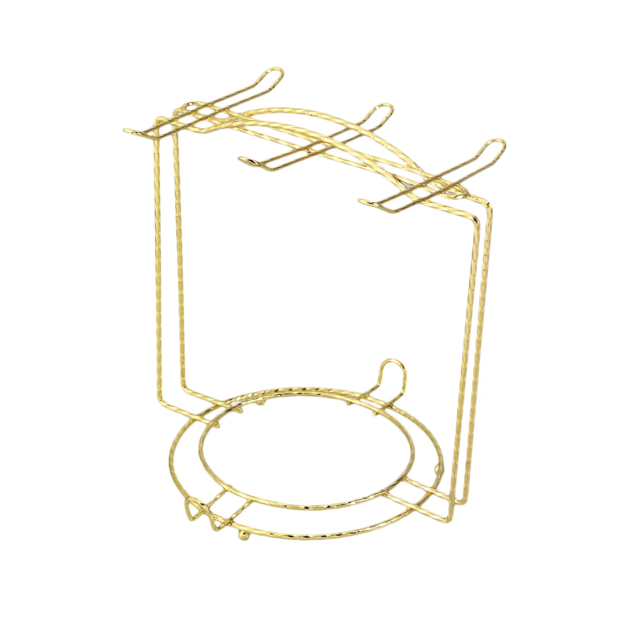 

Coffee Mug Cup Holder Shelf Organizer for Counter Top Stand Storage Tea Golden Rack Kitchen