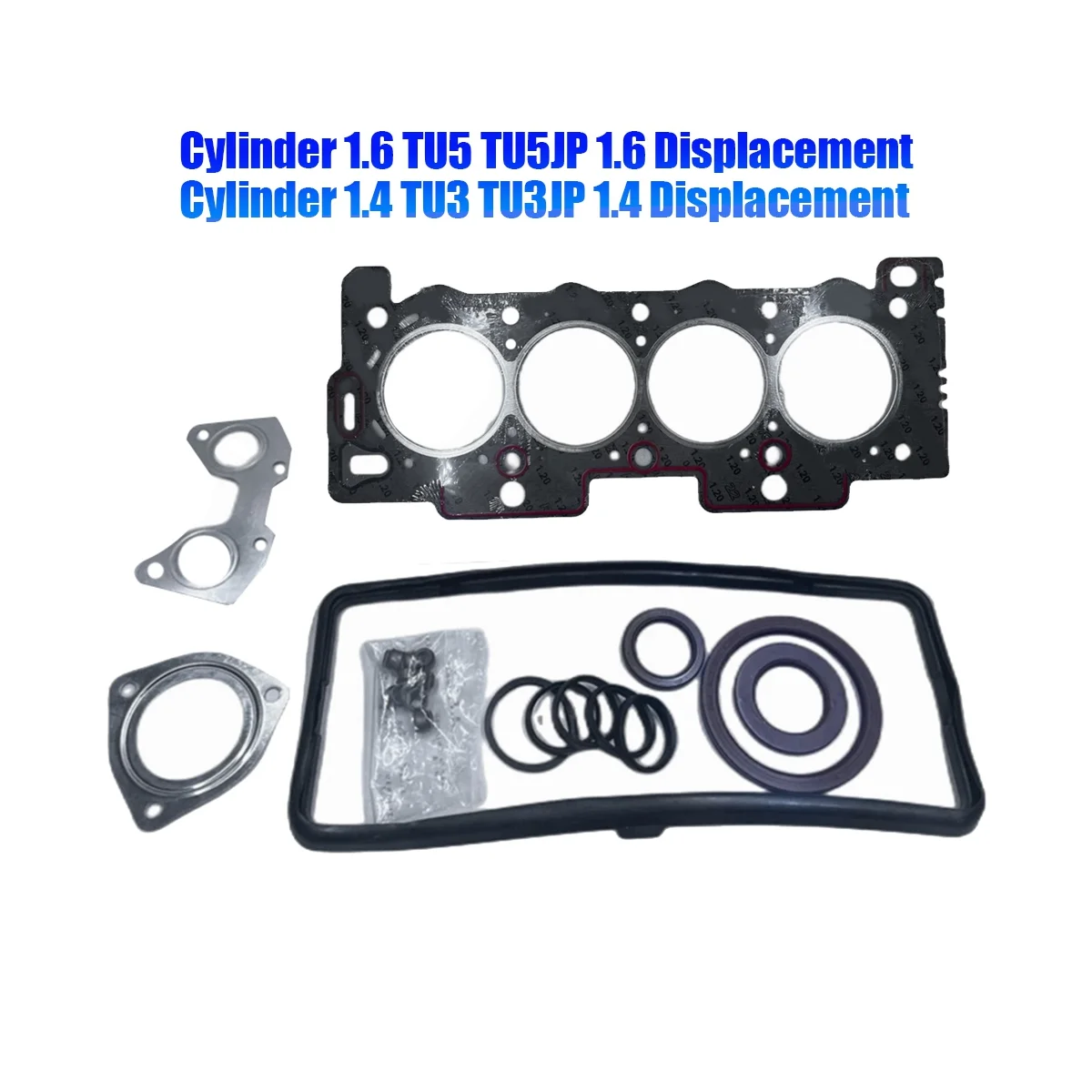 Engine Overhaul Kits 0209.CJ 0209.W6 for C2 C3 206 207 307 Cylinder 1.6 TU5 TU5JP 1.6 Displac