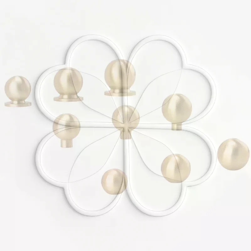 Retro Brass Round Ball Cabinet Knob Single Hole Durable Drawer Pull Easy Install Furniture Handle for Kitchen Cupboard Decor