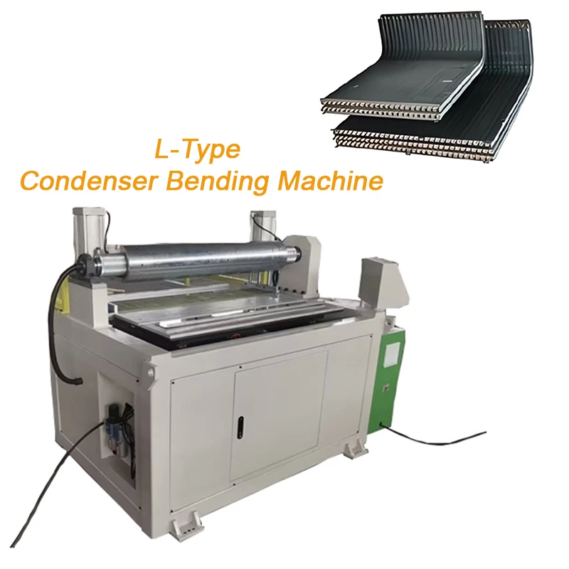 L-Type Condenser Bending Machine for Air Conditioning Outdoor Units, Bends Condenser to L-Type for Design & Production Needs