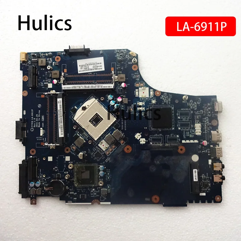 

Hulics Used P7YE0 LA-6911P Laptop Motherboard For Acer Aspire 7750 7750Z HM65 MBRN802001 MB.RN802.001 Main Board