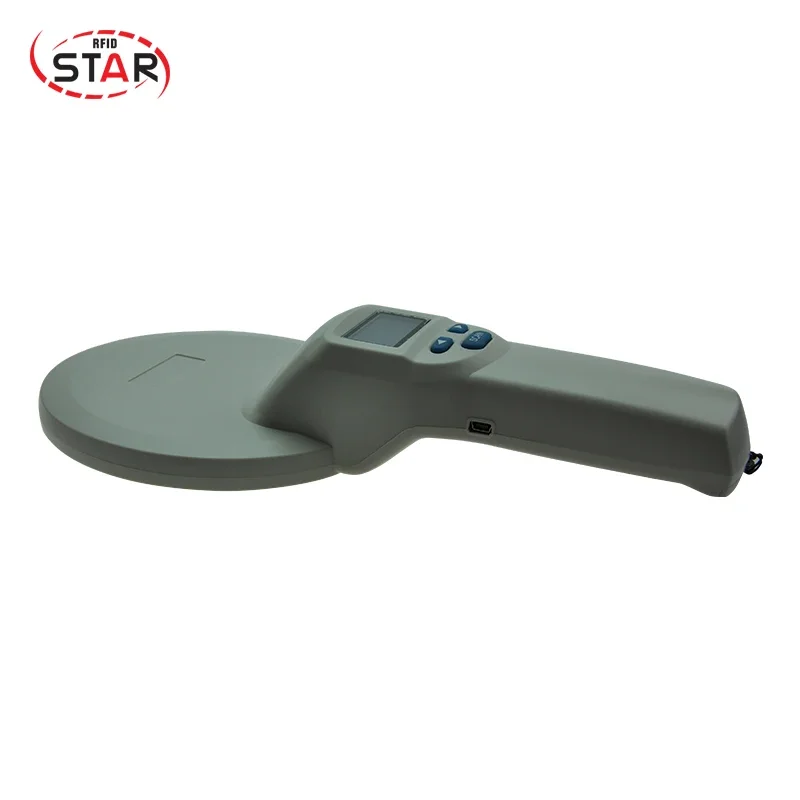 Fdx-b 134,2 KHz rfid escáner de microchip para mascotas lector de mano para animales Iso11785 con pantalla OLED de alta luminosidad envío gratis