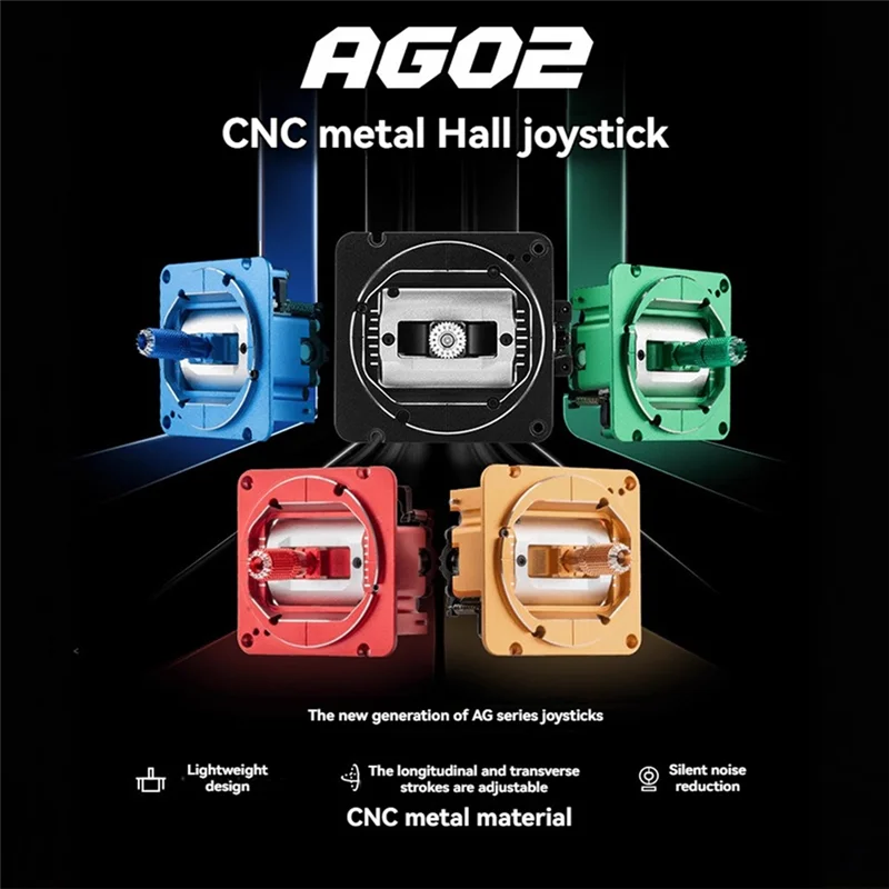 B24B AG02 подвески с ЧПУ, 22 шт., металлический двусторонний регулируемый джойстик для TX16S MKII/TX15/BOXER, пульт дистанционного управления