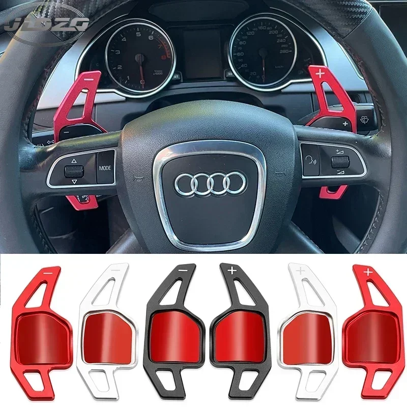 

Paddle Shifter For Audi A4 B8 A3 8P S3 A5 A6 S6 C6 Q5 A8 R8 TT TTS MK2 8J Avant Car Steering Wheel Paddles Extension DSG Styling