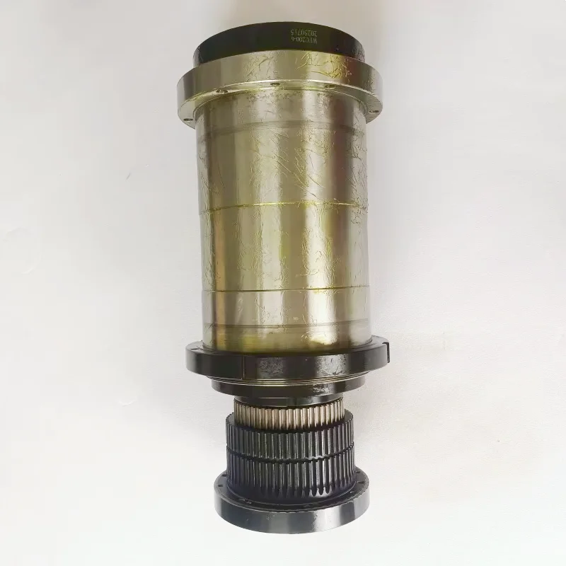 A2-6 High Accuracy Large Spindle Big Bore Lathe Machine Spindle 200mm 4000rpm Belt Drive Turning Spindle 79mm Through Hole