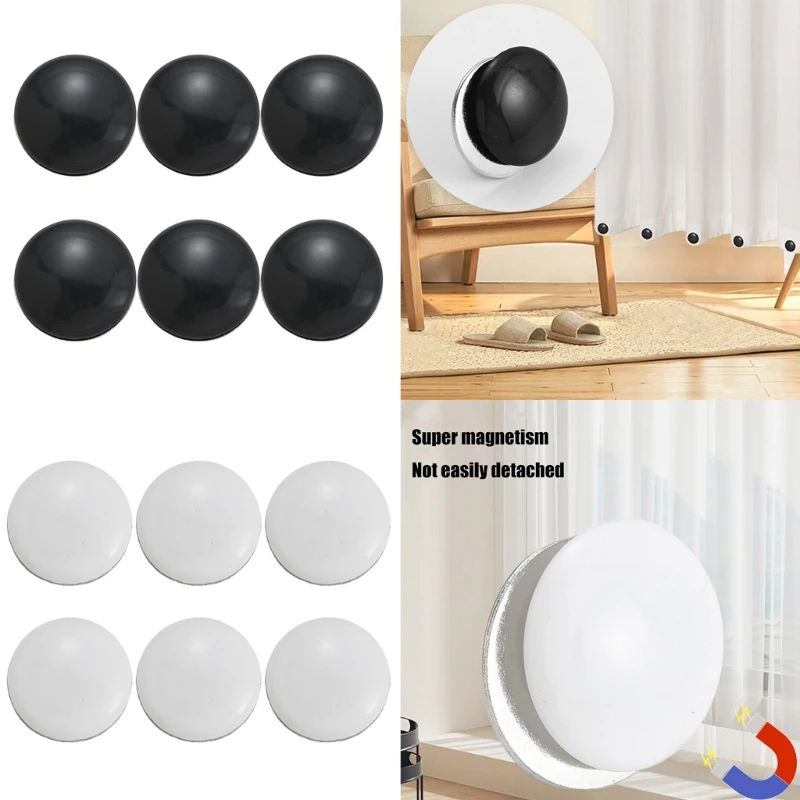 6Pcs/set Curtain Weights Strong Hold Windproof Shower Curtain Counterweight Secure Stable Bathroom Accessories