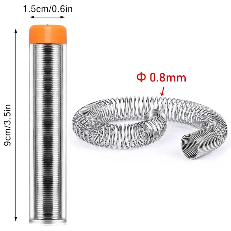 ポータブルはんだ付けワイヤー,携帯電話修理ツール用のはんだ付けワイヤー,0.8mm,フラックス溶接線