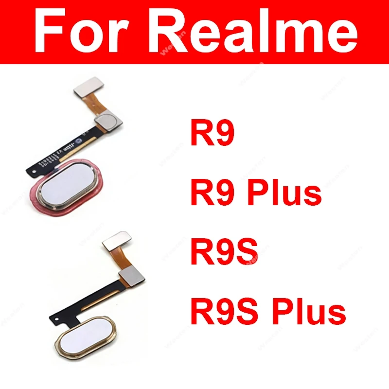 Fingerprint Sensor Flex Cable For OPPO R9 R9S Plus R9S Plus Side Power Buttons Touch Sensor FingerPrint Flex Ribbon Repair
