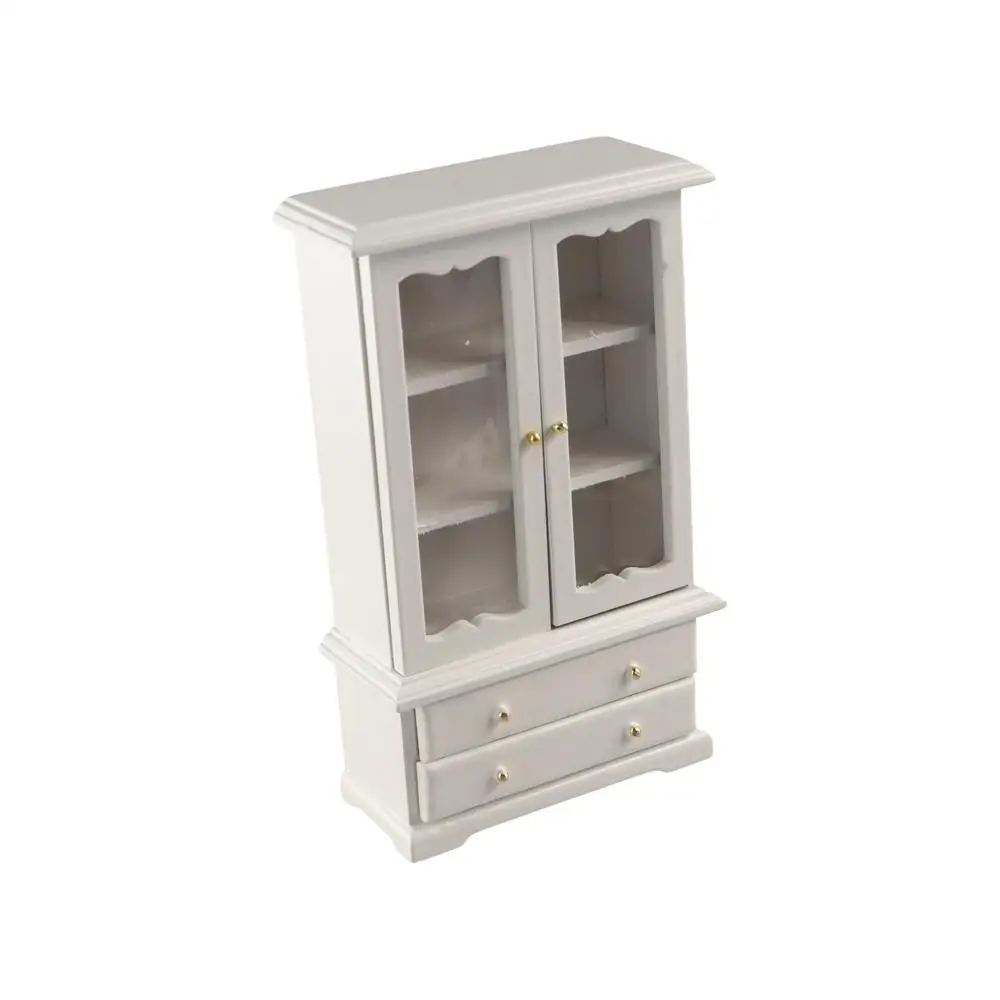 

Миниатюрная модель мебели Монтессори 1:12, деревянная трехслойная ролевая игра, сделай сам, витрина, аксессуары для дома BJD