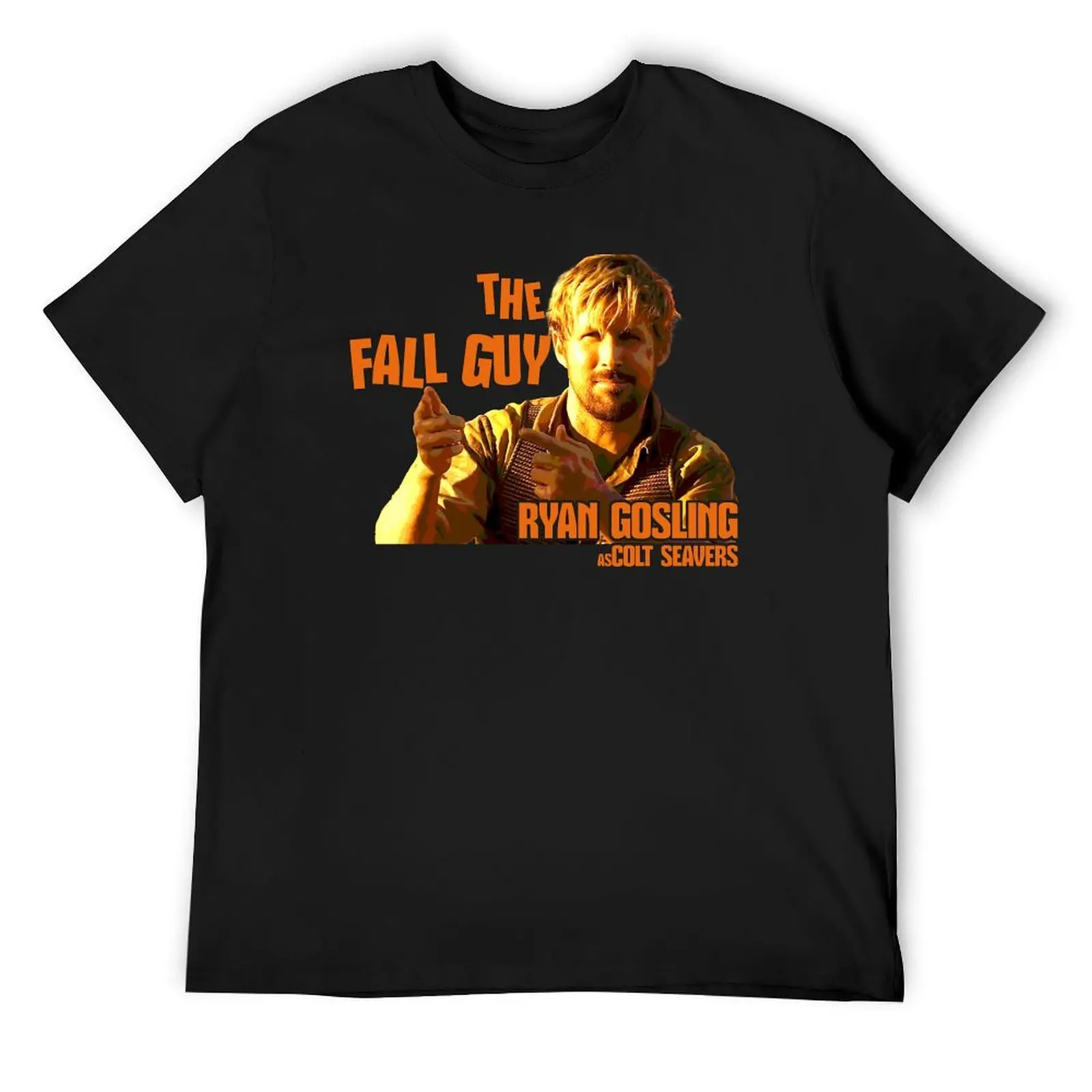 

Action Comedy Alert: The Fall Guy Movie Scene Graphic Design T-Shirt shirts graphic tee summer tops clothes for men