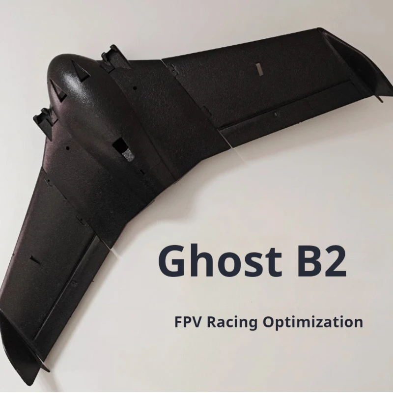 New Models Fixed Wing Aircraft Model Drone Ghost B2 Fighter Fpv Image Transmission Children's Toy Epo Drop Resistant Delta Wing