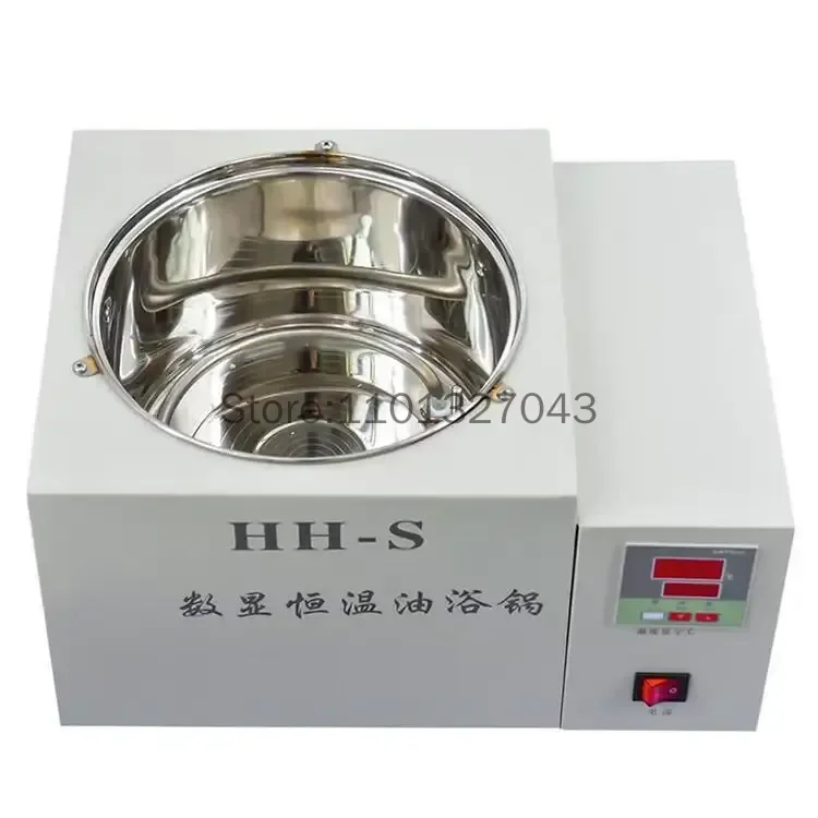 

Цифровая водяная баня с постоянной температурой, 5 л, термостат для котла, масляная баня, нагревательный бак, круглое отверстие, HH-S05, емкость Temp.RT-300(C)