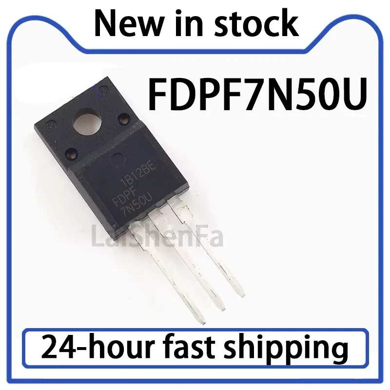 5PCS FDPF7N50U Direct Insertion TO-220F MOSFET in Stock
