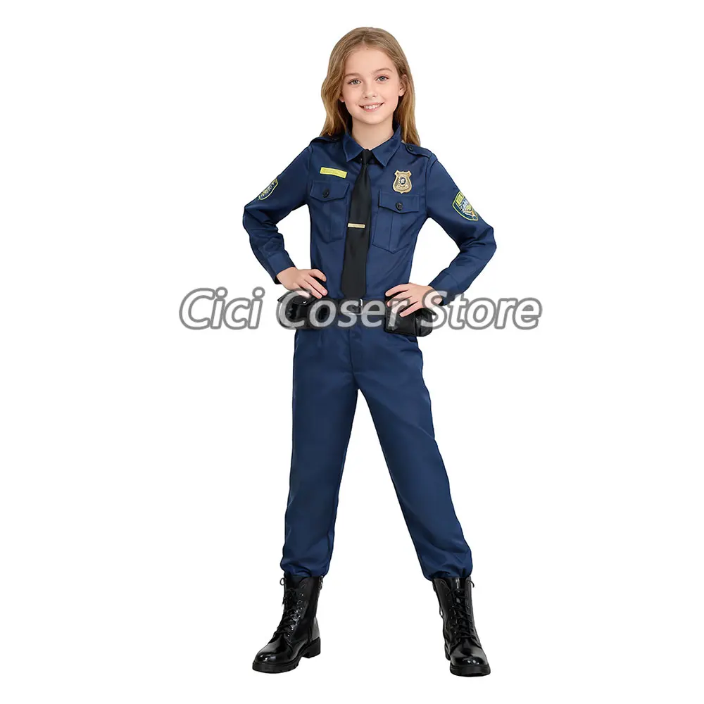 Disfraz de película Zoo Judy Nick, uniforme de policía, cola de orejas de zorro, diadema de conejo, traje de fiesta de Halloween para hombres y mujeres, mono para adultos