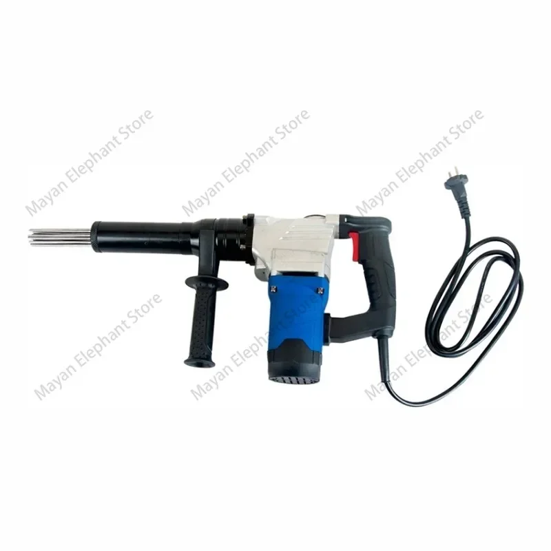 TD-53E 1100W Needle Derusting Gun Electric Jet Chisels Hand-Held Electric Needle Scaler Rust Removal Cleaning Machine 110V/220V