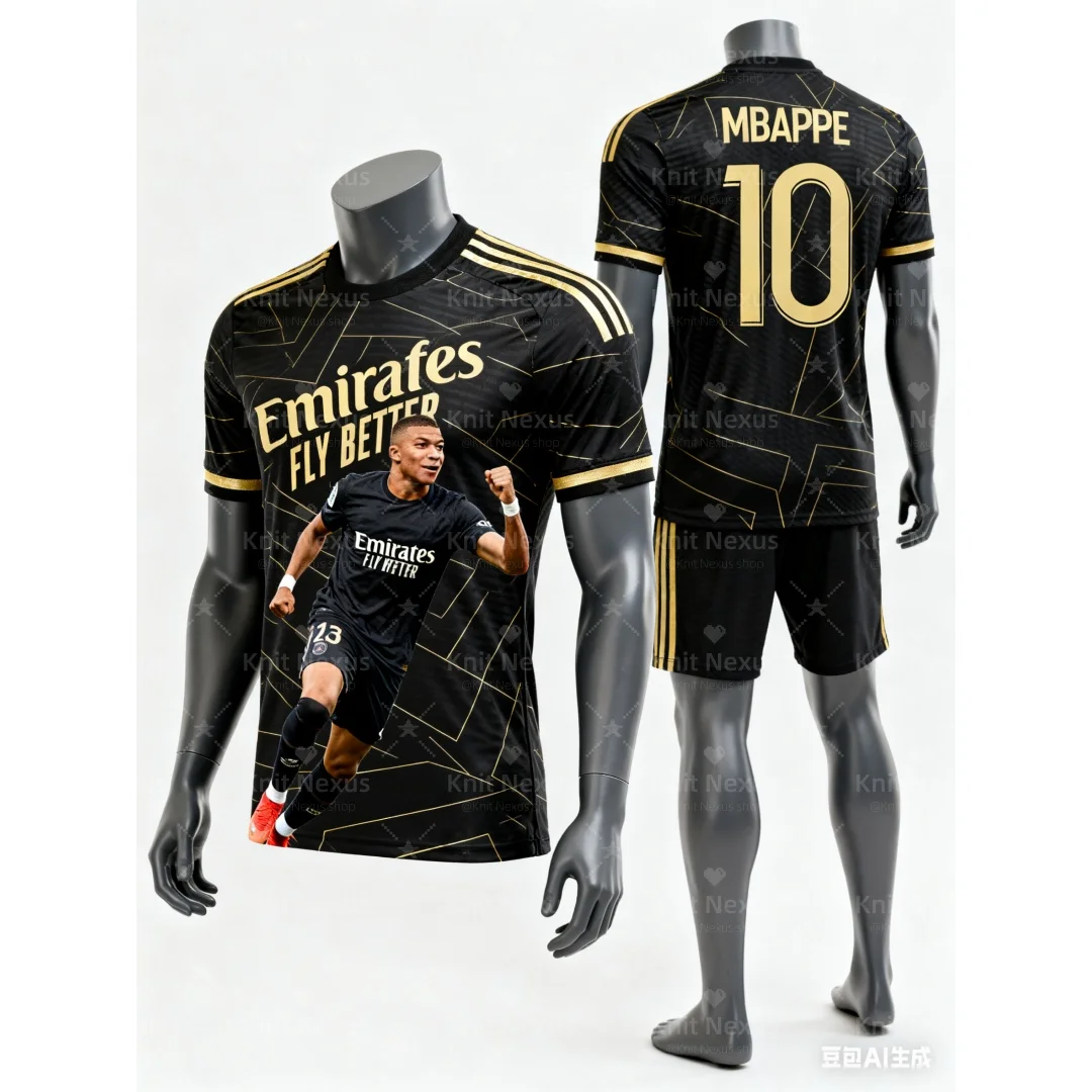 

Mbappe fan commemorative jersey 3d Printing Summer Sports Leisure Dry Quickly Men's T-Shirt Children's Clothing Tee Y2k Woman