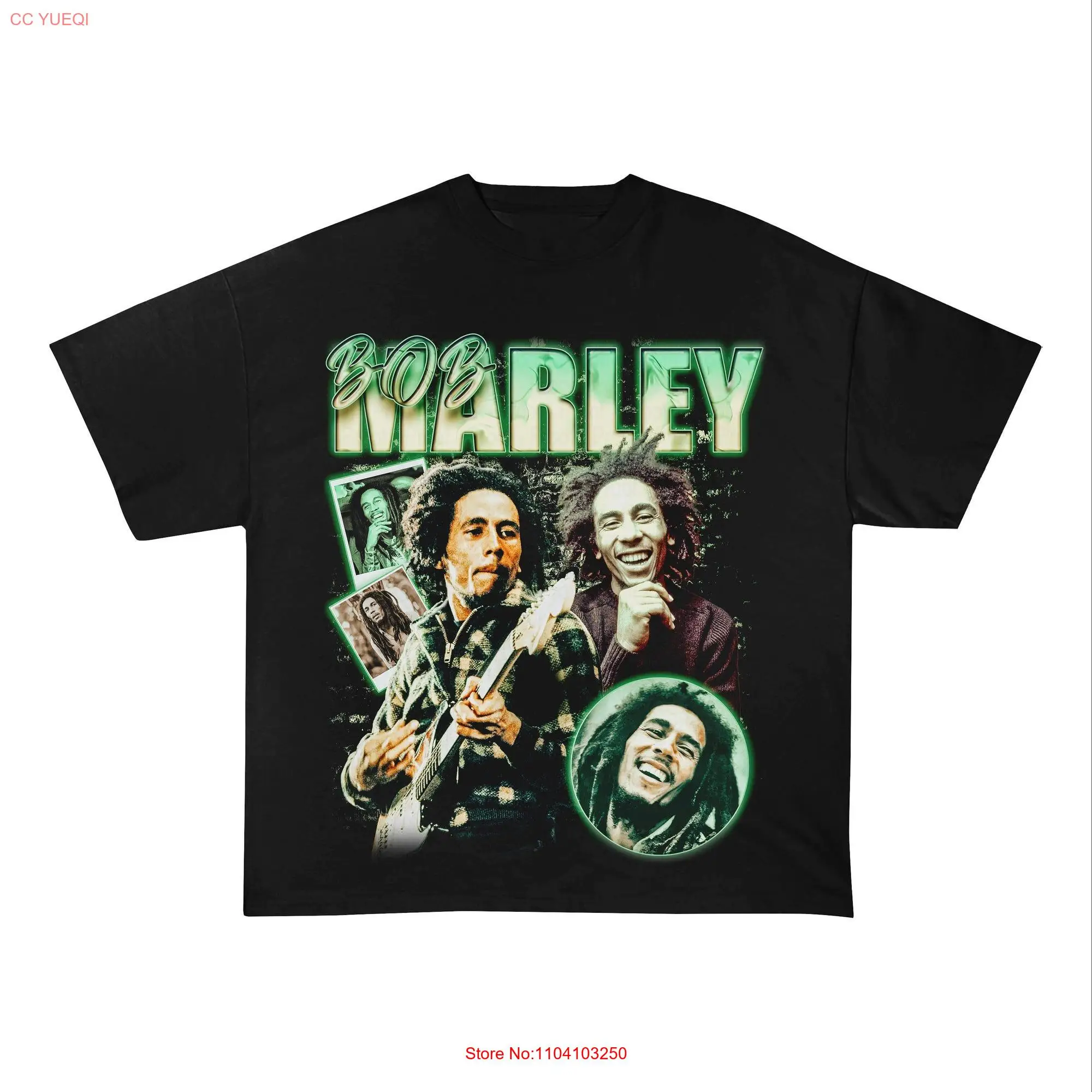 Limited Bob Marley Vintage T Shirt For Woman and Man  long or short sleeves