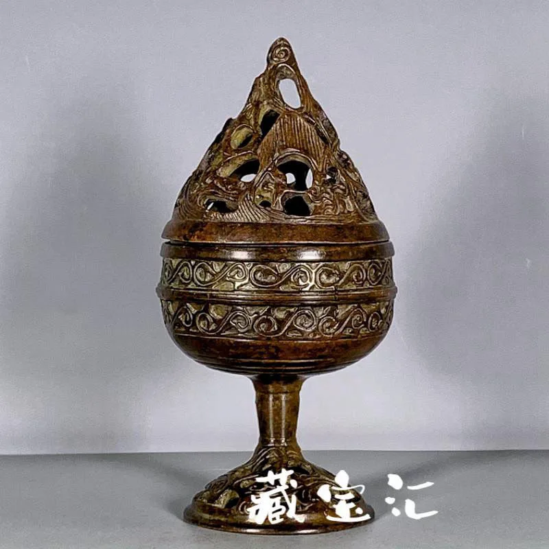 pieces Boshan bronze incense burner Palace royal aromatherapy furnace home decoration collection ornaments