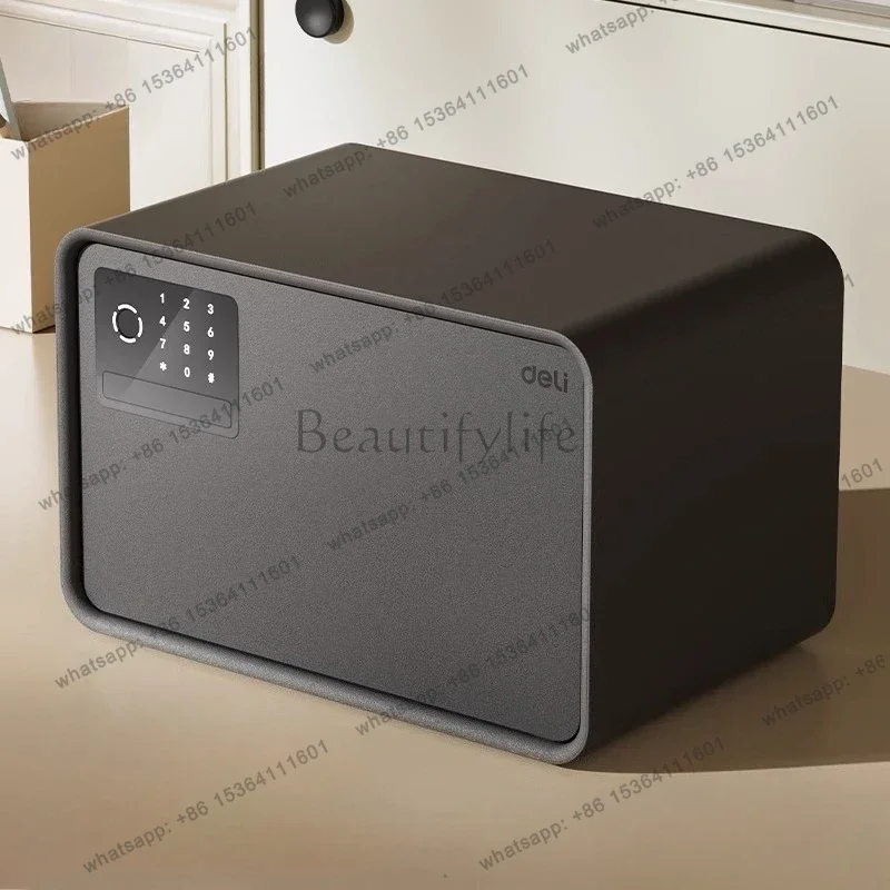 Luxury All Steel Safe Box Security Protection Safe Security Box Money Boxes Digital Key Fingerprint Key Lock Bedroom Furniture
