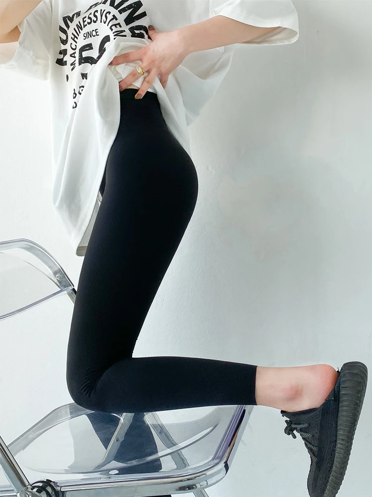 Magic ark Skin Yoga Pants Women's Thin Tightening Abdomen ing Hip a Bla Leggings Spring Summer Autumn