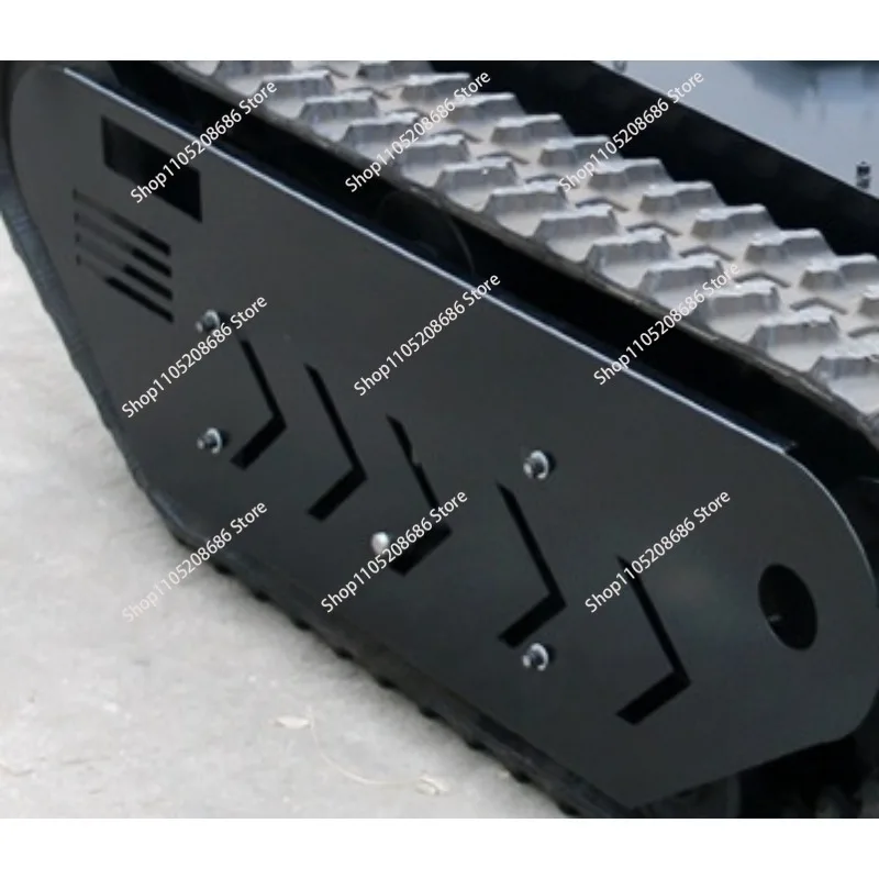 Small electric remote control track chassis assembly, electric track chassis, electric intelligence