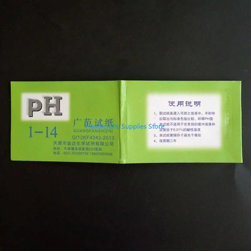 R1WA 72 dải/gói cá Test Strip Fish cho bộ dụng cụ kiểm tra bể cho ao nước ngọt dễ dàng đọc hướng dẫn kiểm tra nước