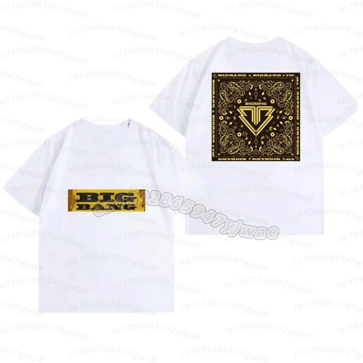2026 Bigbang 20th Anniversary Concert T-Shirt G-Dragon fans Short