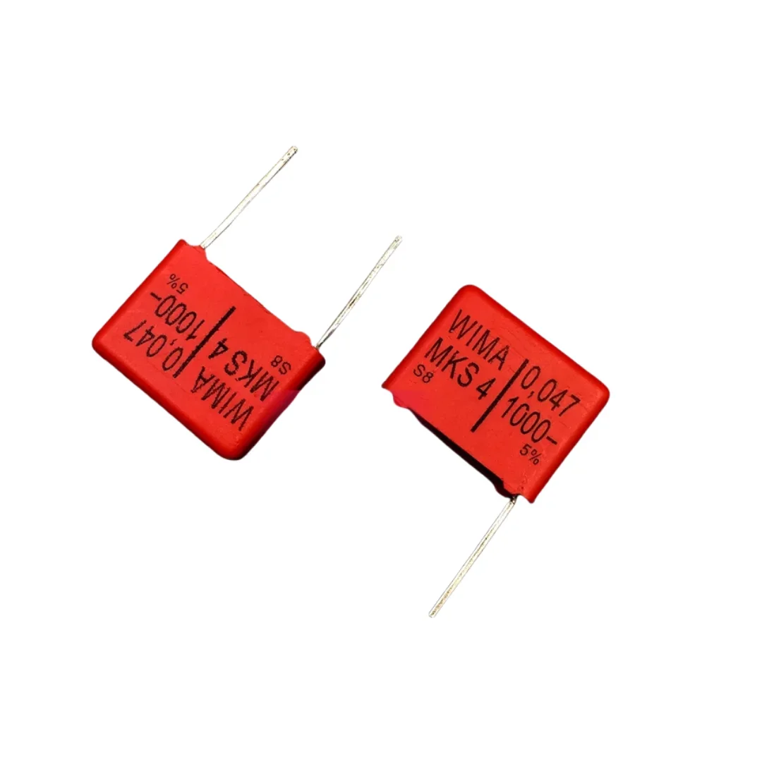 

10PCS/Weimar Capacitor MKS4 1000V 0.047UF 473 47NF Foot Distance 15mm