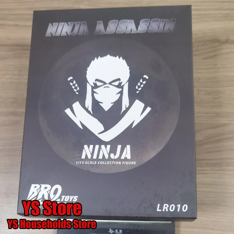 BROTOYS In Stock 1/12 Movable Body Design 6inch LR010 Ninja Assassin Hayabush Cloth Man Action Figure Display Collection