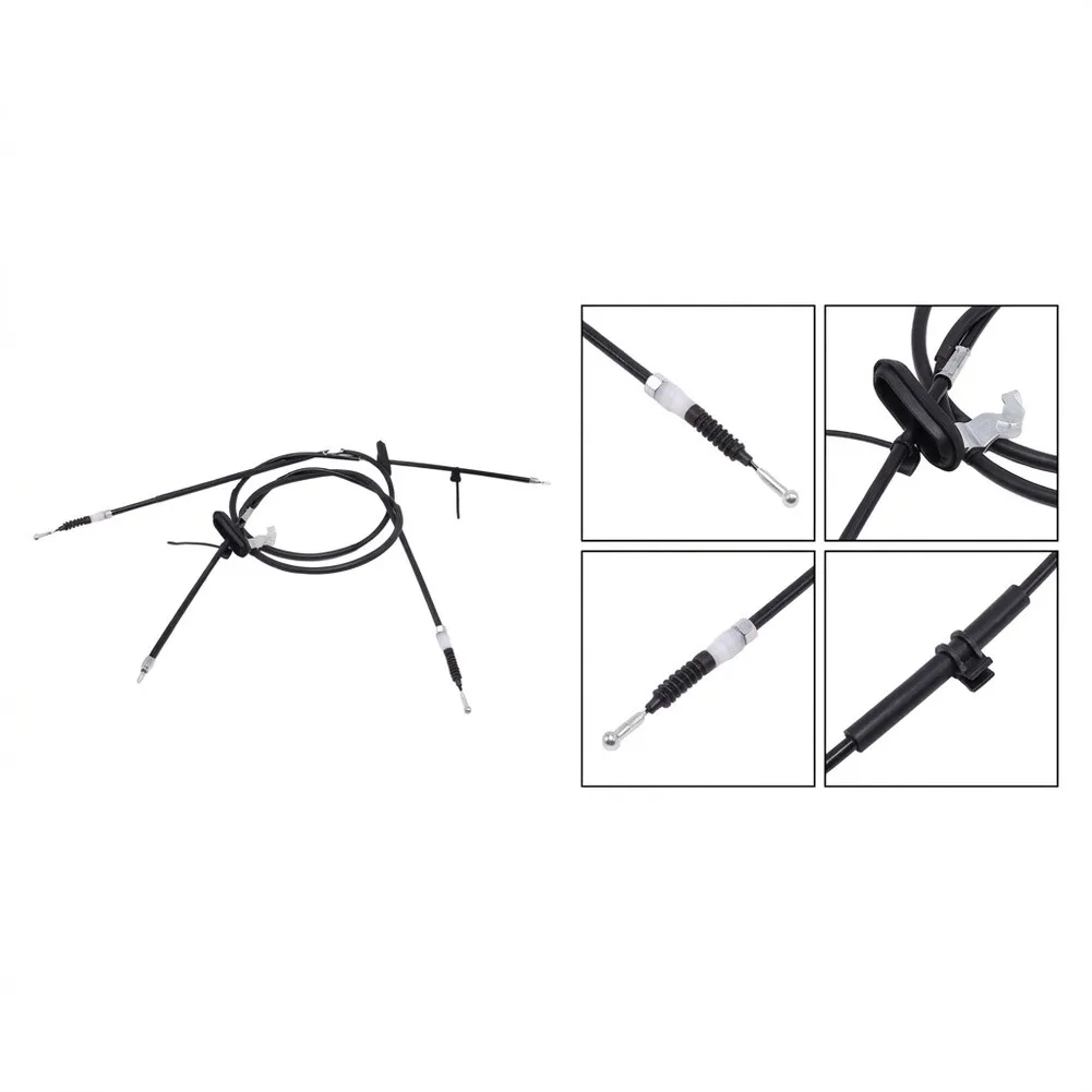 2x Rear Side Handbrake Parking Brake Cable For Chevrolet For Opel Astra J For Vauxhall 2009-15 522098 564013 13367628 13318701