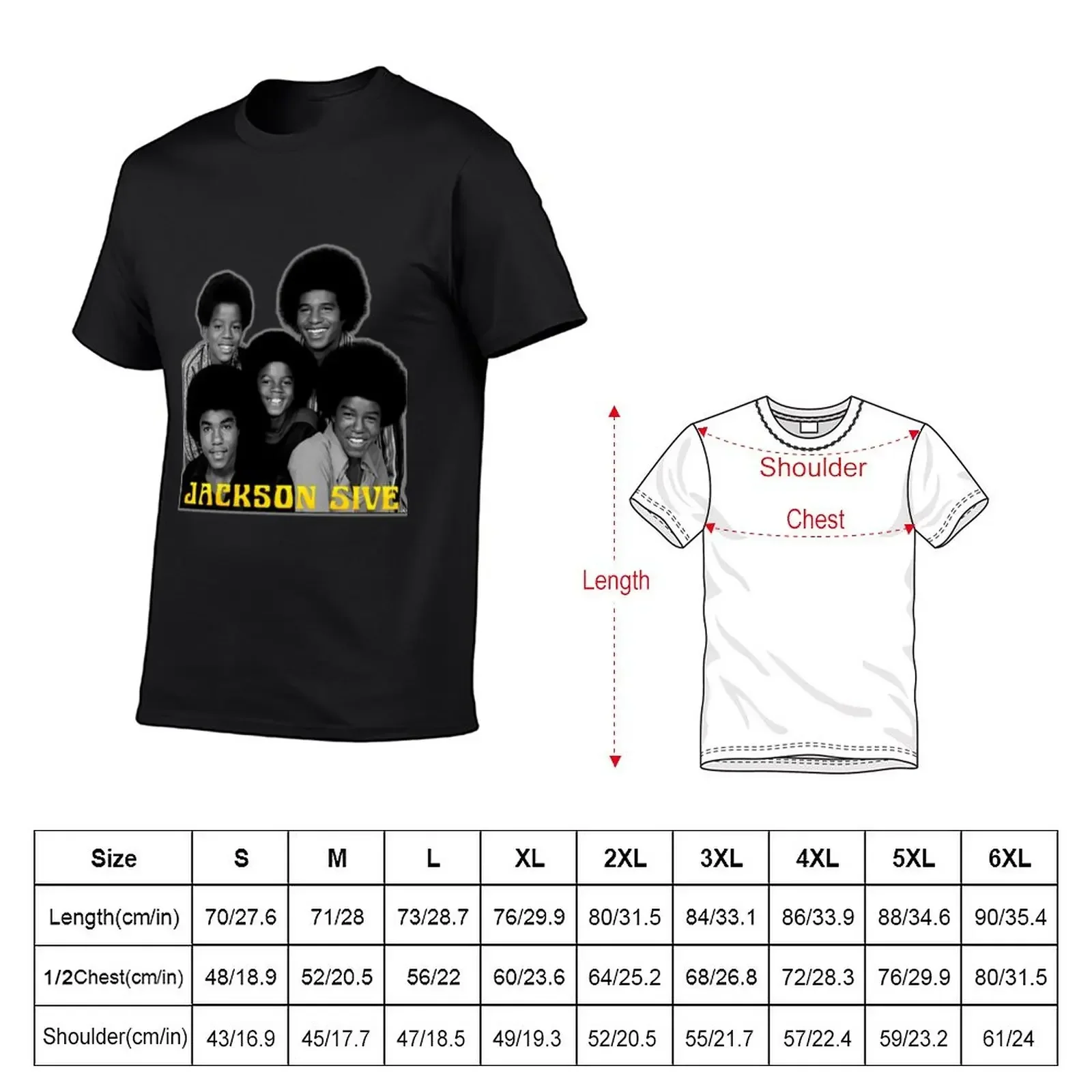 Jackson 5 T-Shirt tops cute tops hippie clothes t shirts for men cotton