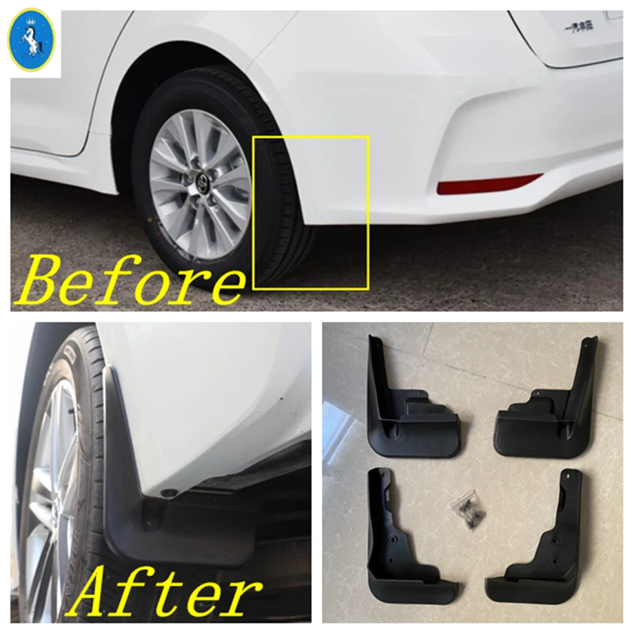 

Accessories For Toyota Corolla 2019 2020 2021 2022 2023 Mudguards Mud Flaps Splash Guards Fender Protection Plastic Cover Trim