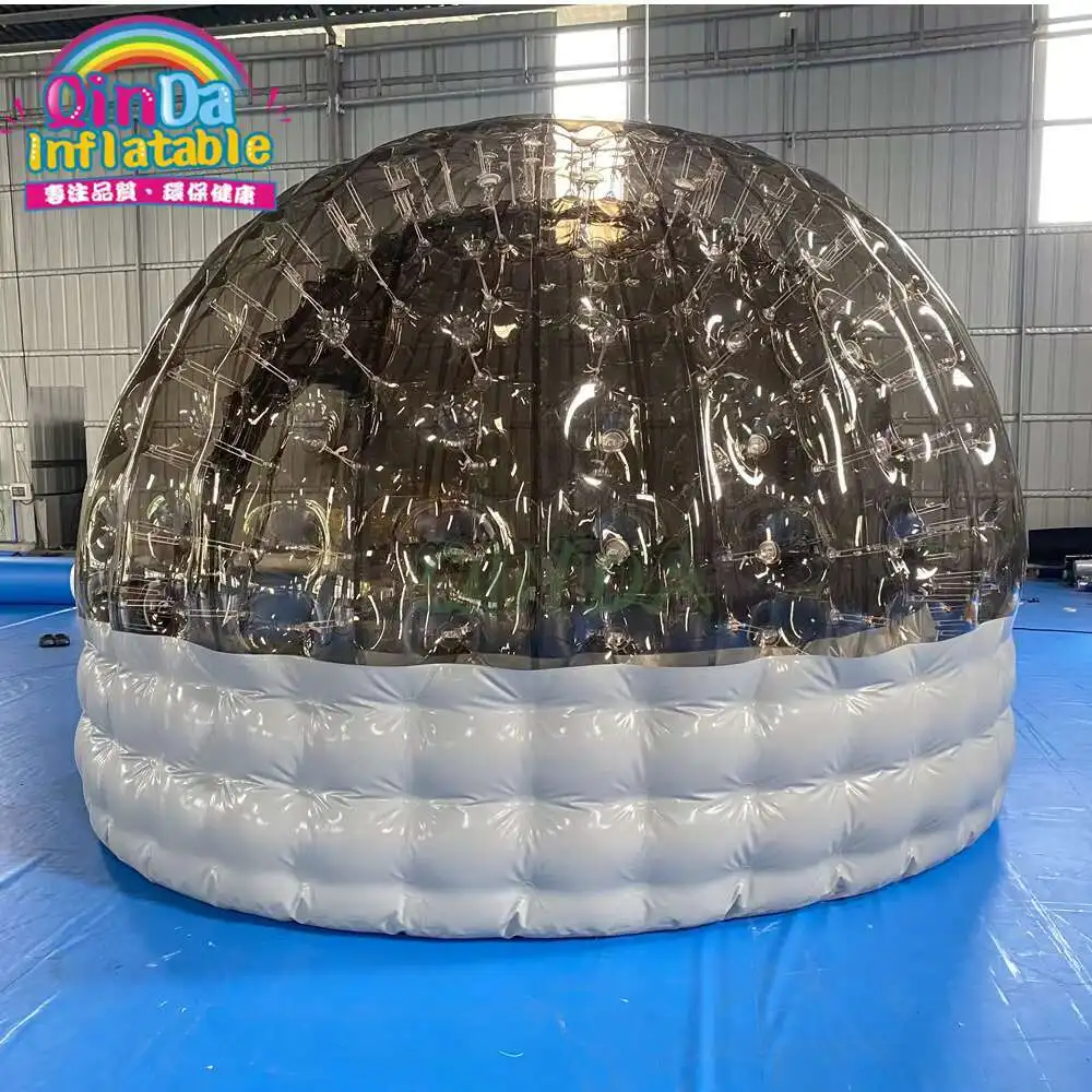 屋外スパ用のProtableインフレータブルイグルードームハウスエアドームテント
