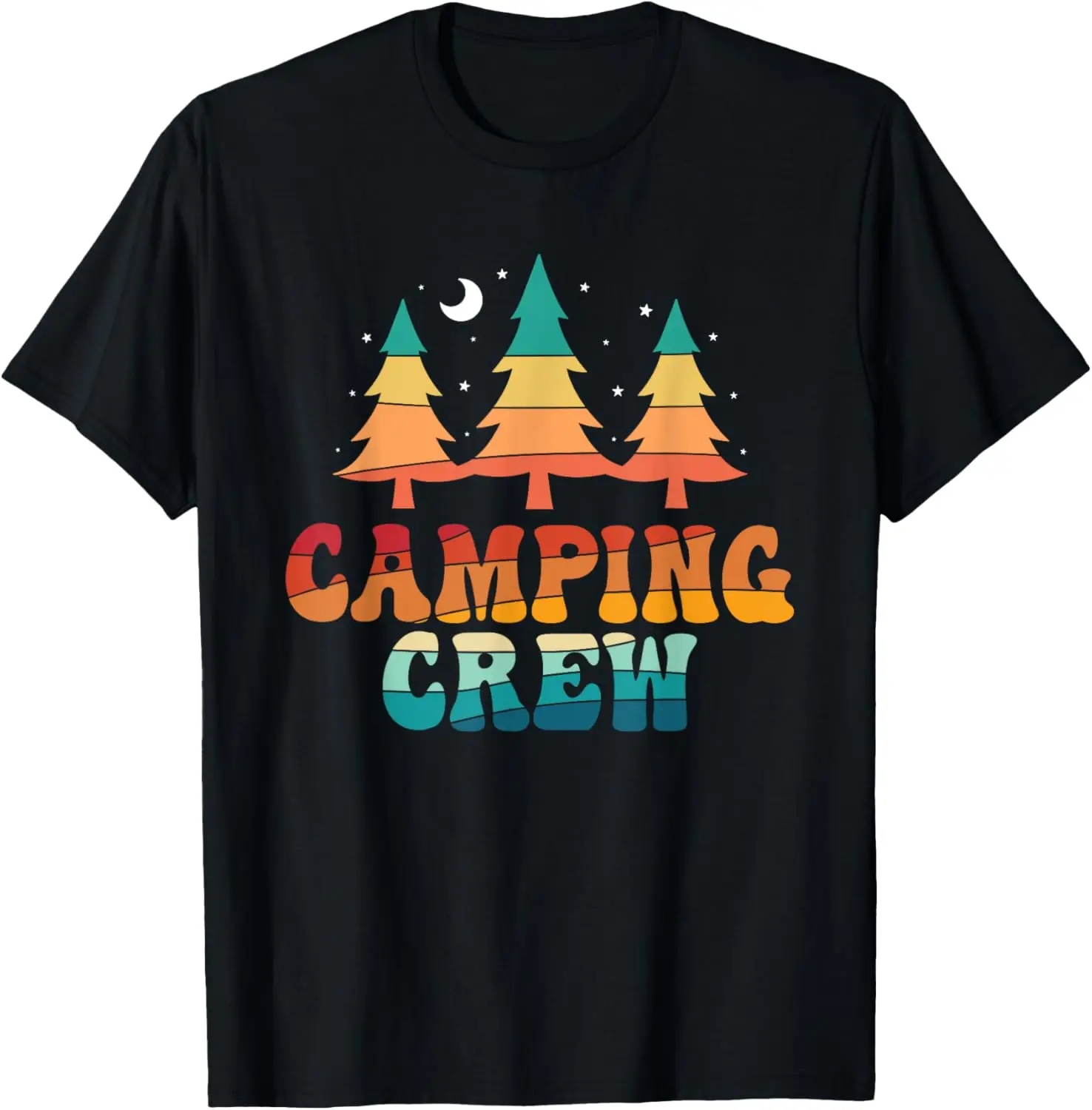 

Кемпинг Crew Camp Семейный походный поход Кемпер Одинаковая групповая футболка