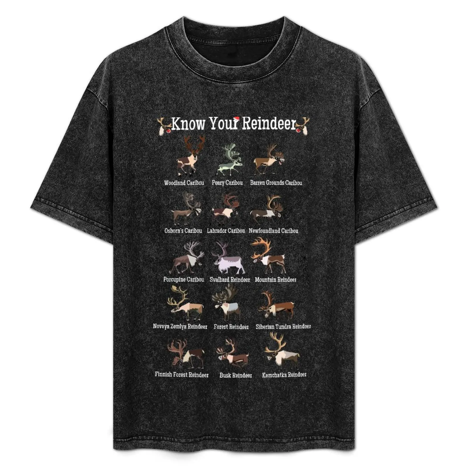 

Know Your Reindeer T-Shirt Breathable Gym Short Sleeve T-Shirt